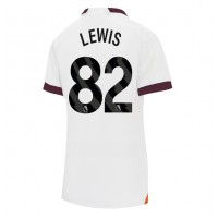 Camisa de time de futebol Manchester City Rico Lewis #82 Replicas 2º Equipamento Feminina 2023-24 Manga Curta
